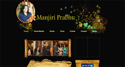 Desktop Screenshot of manjiriprabhu.com